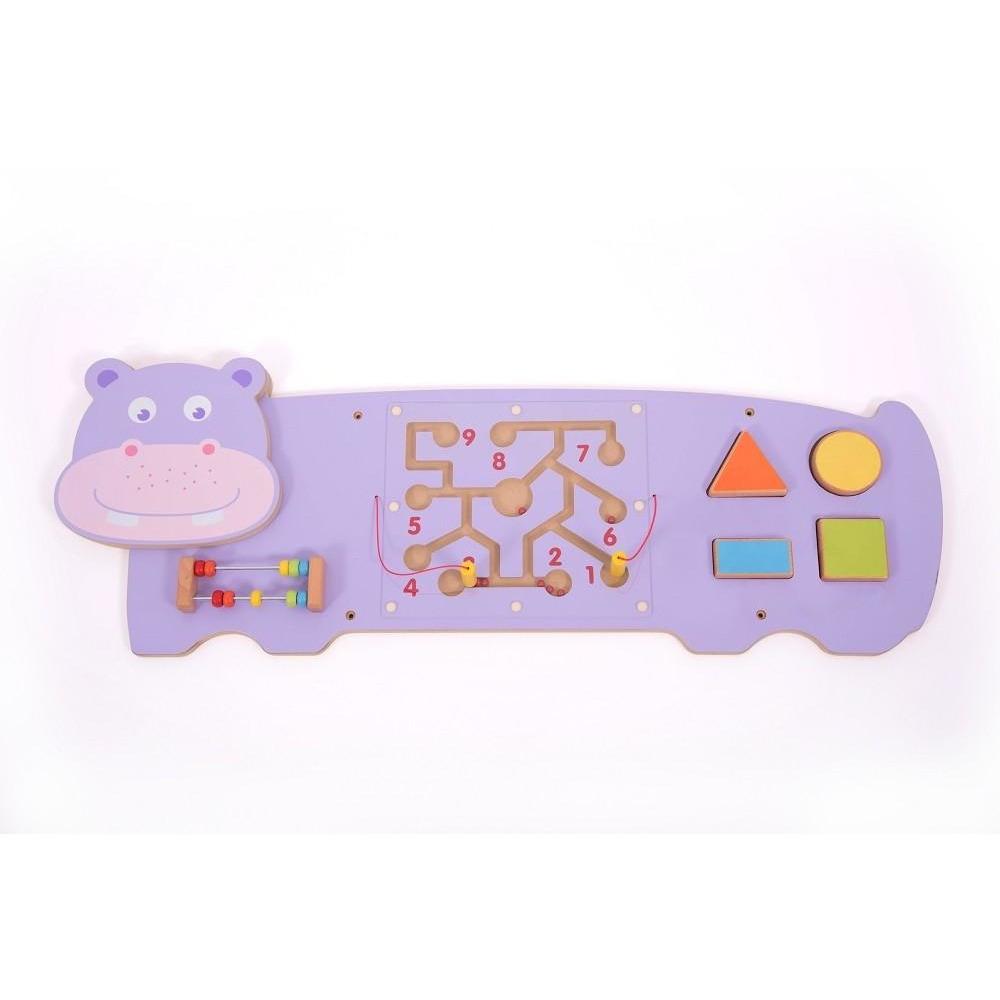 Learning Advantage Hippo Activity Wall Panel - 18m+ - Toddler