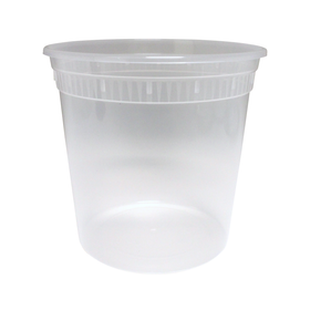 Plastic Soup Container 12oz Clear- SC12