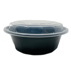 Round Divided Plastic Food Containers – EZ Pkg & Print