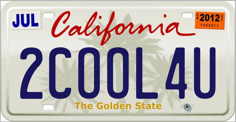 personalized license plate generator