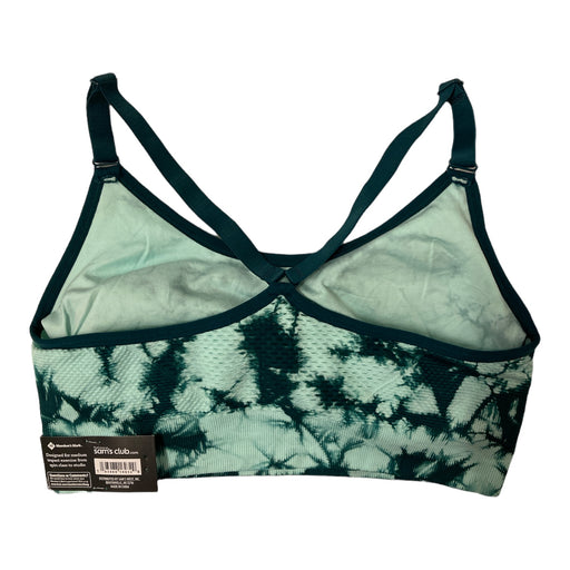 Marika Sport Women's Medium Impact Seamless Strappy Back Sports Bra (Navy  Camo, S) 