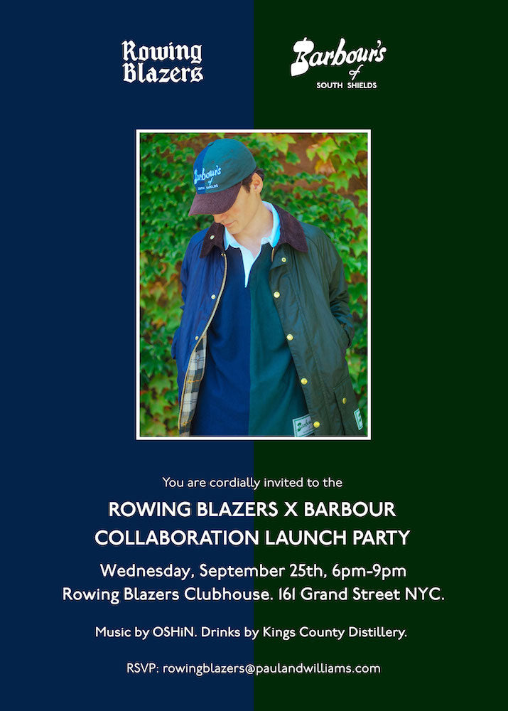 rowing blazers barbour