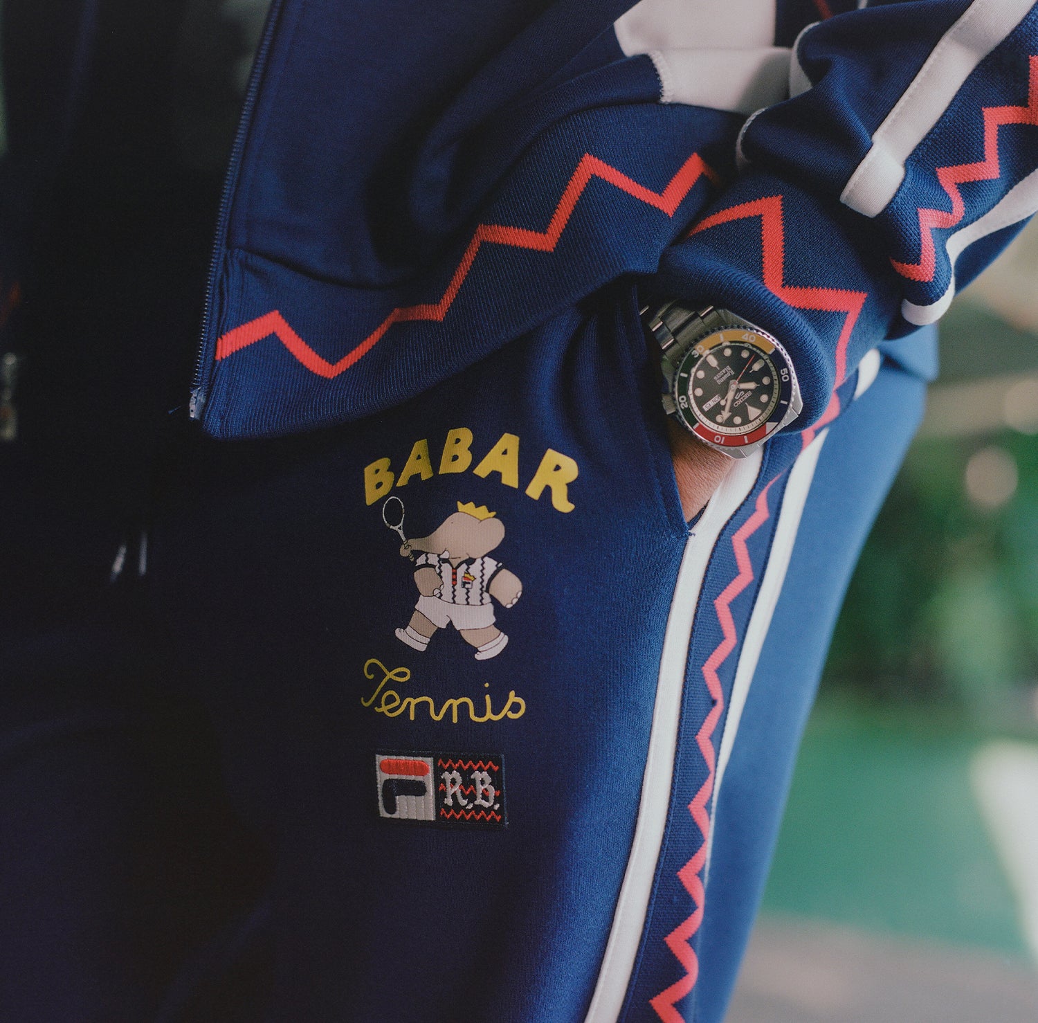 RB x FILA Babar Tennis Warm-Up Jogger