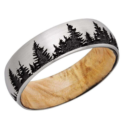 Modern Mens Wedding Bands