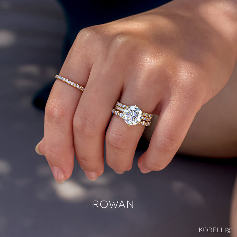 Low Diamond Promise Ring