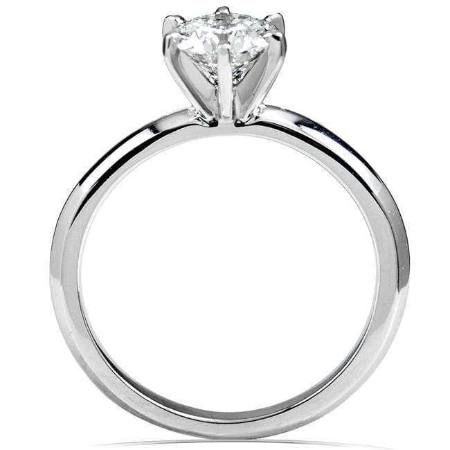 Kobelli Diamond Round Solitaire Bridal Set 1-1/4ct.tw in 14k White Gold