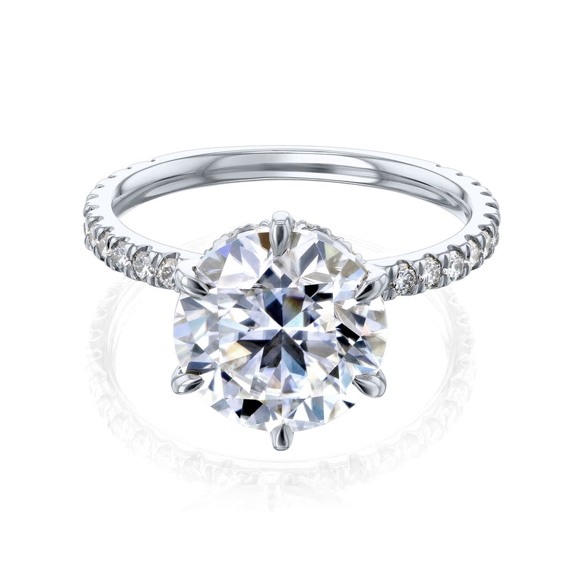 Kobelli Rowan Round Engagement Ring