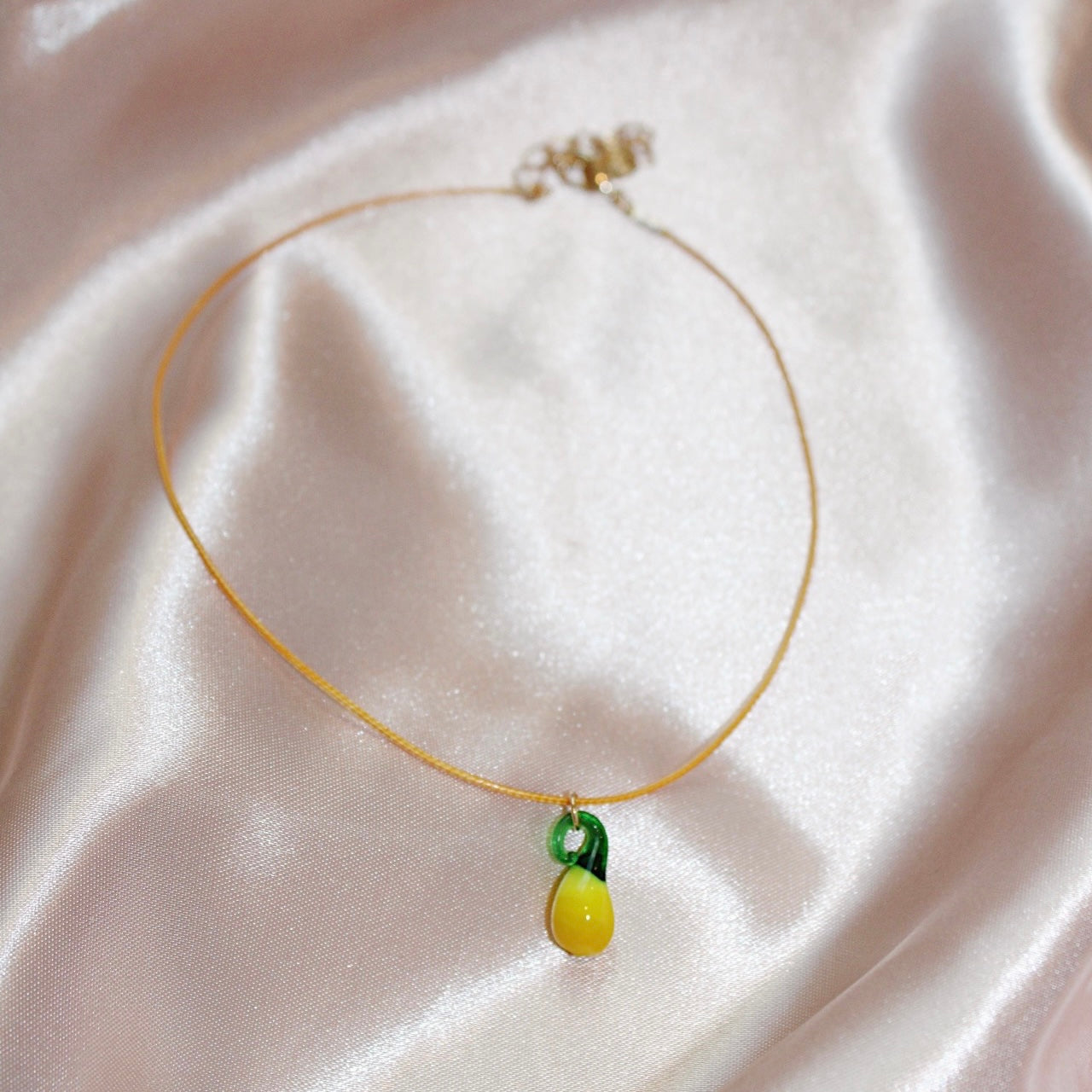 Frasier Sterling Lemon Cord Choker