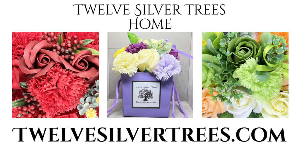 Soap Flower Bouquets at Twelve Silver Trees Jewellery 