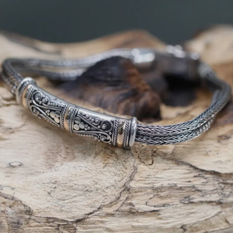 Byzantine Sterling silver bracelet