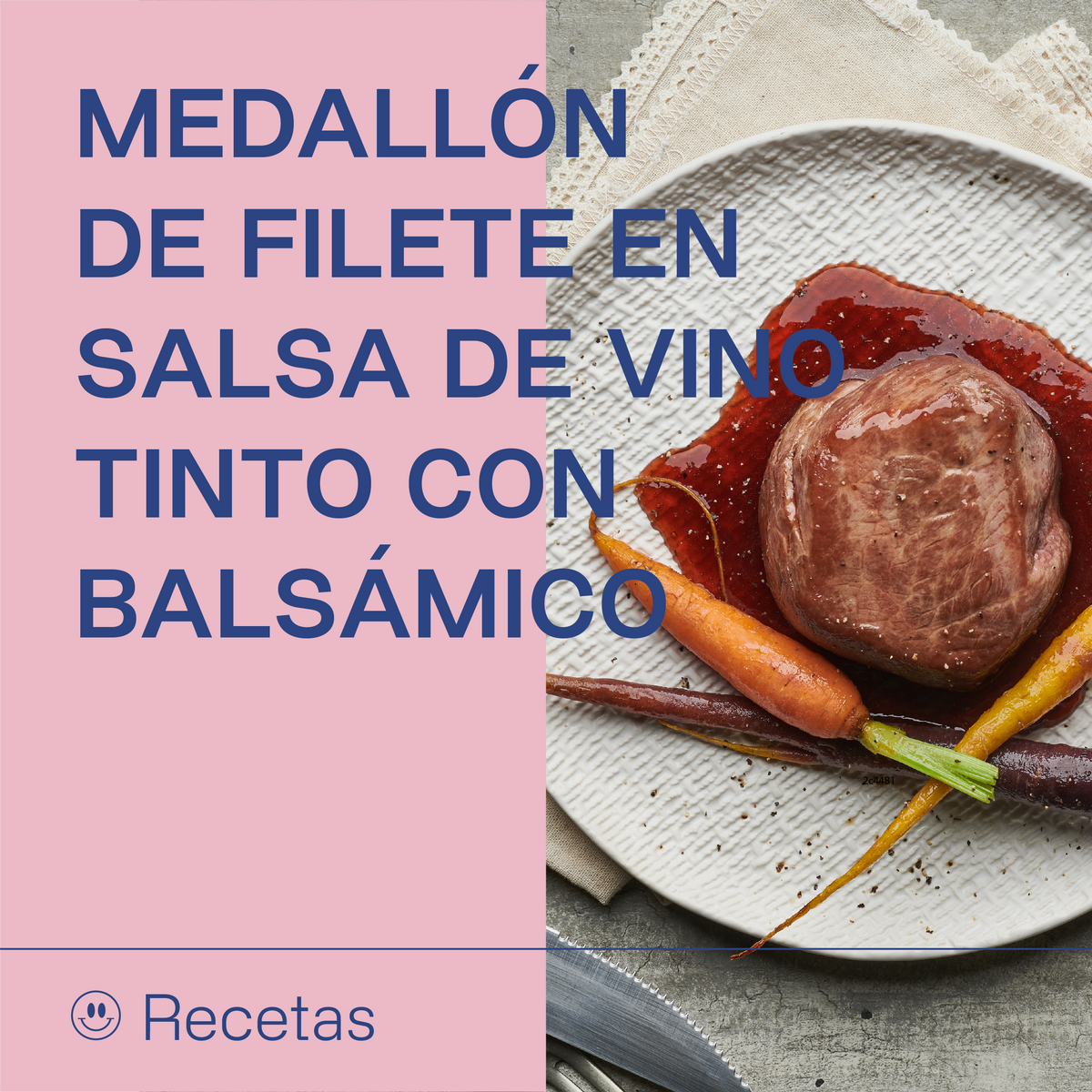 Medallón de filete en salsa de vino tinto con balsámico | Alacena de Mónica