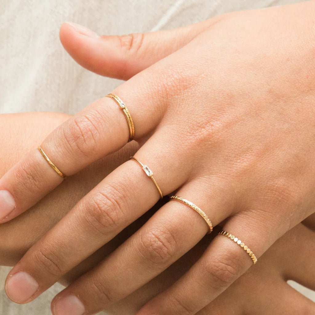 Simple & Dainty ring stack