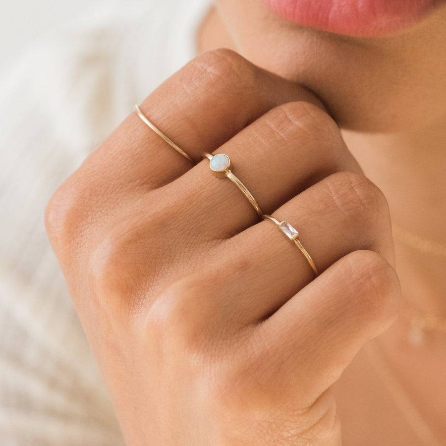 Simple & Dainty ring stack