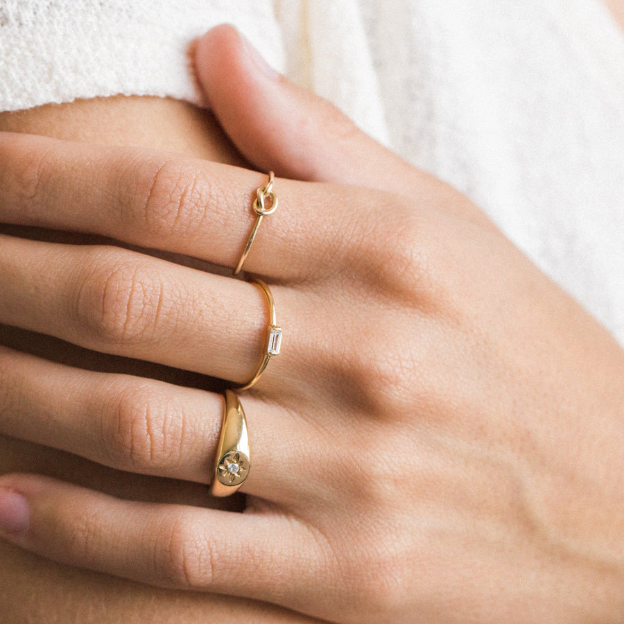 Simple & Dainty ring stack