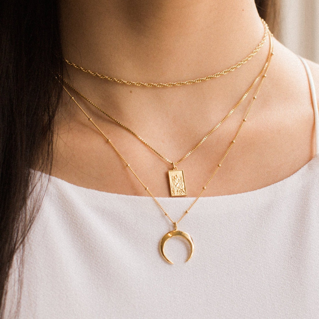 How to Layer Necklaces | Simple & Dainty