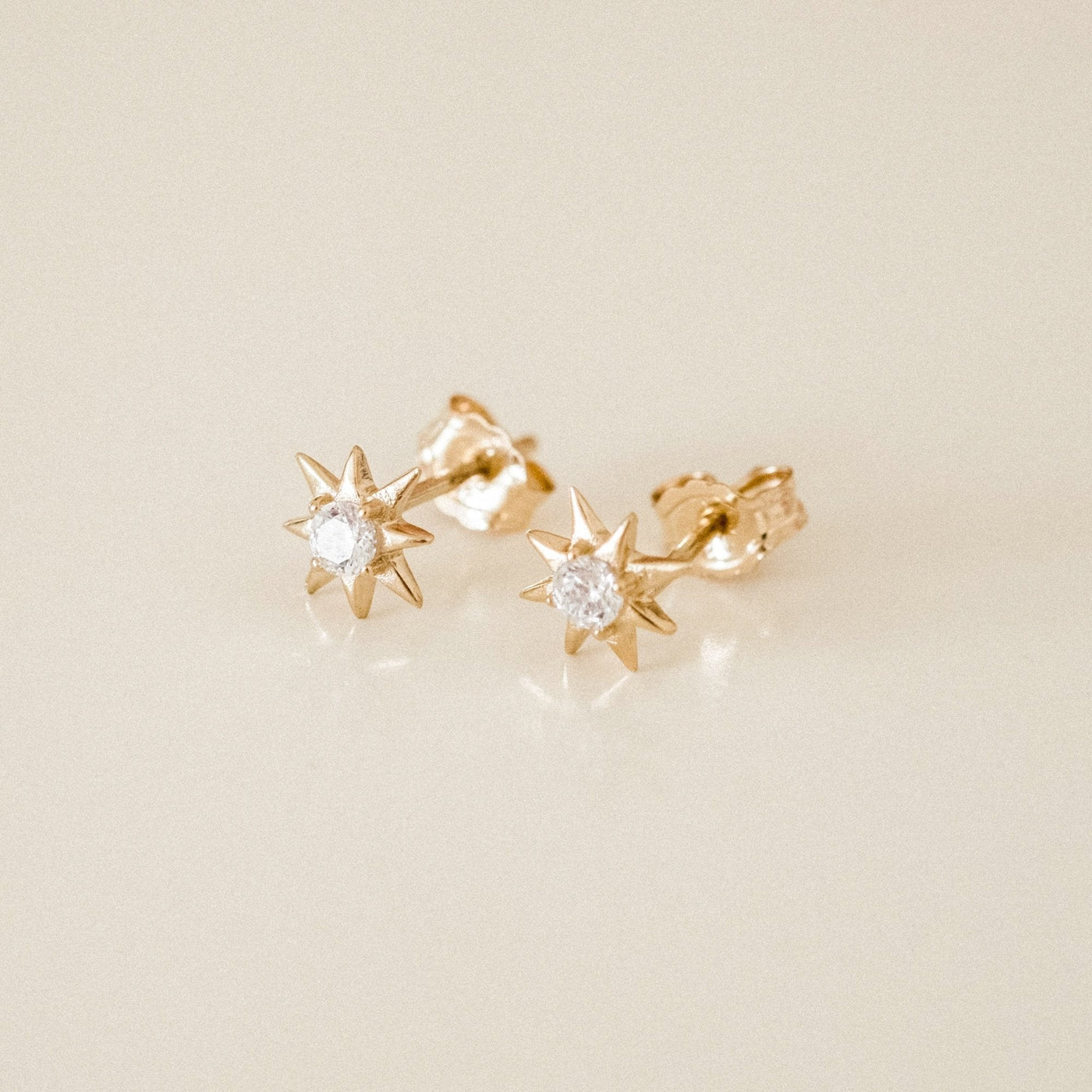 Starburst Stud Earrings | Simple & Dainty