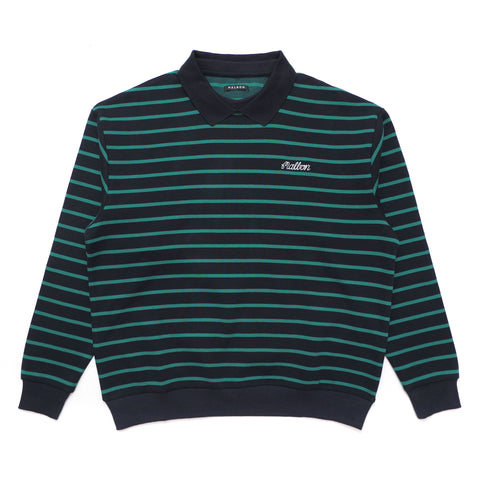 Heron Striped Pullover Polo Sweater – Malbon Golf