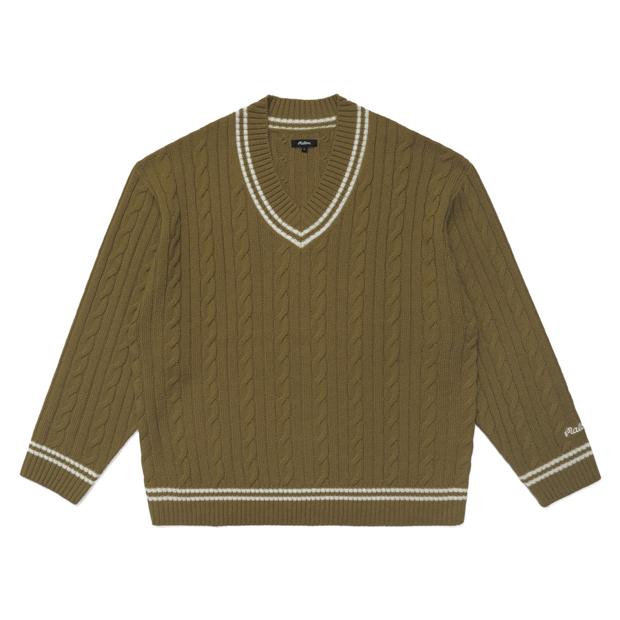 IVY CABLE KNIT SWEATER – Malbon Golf