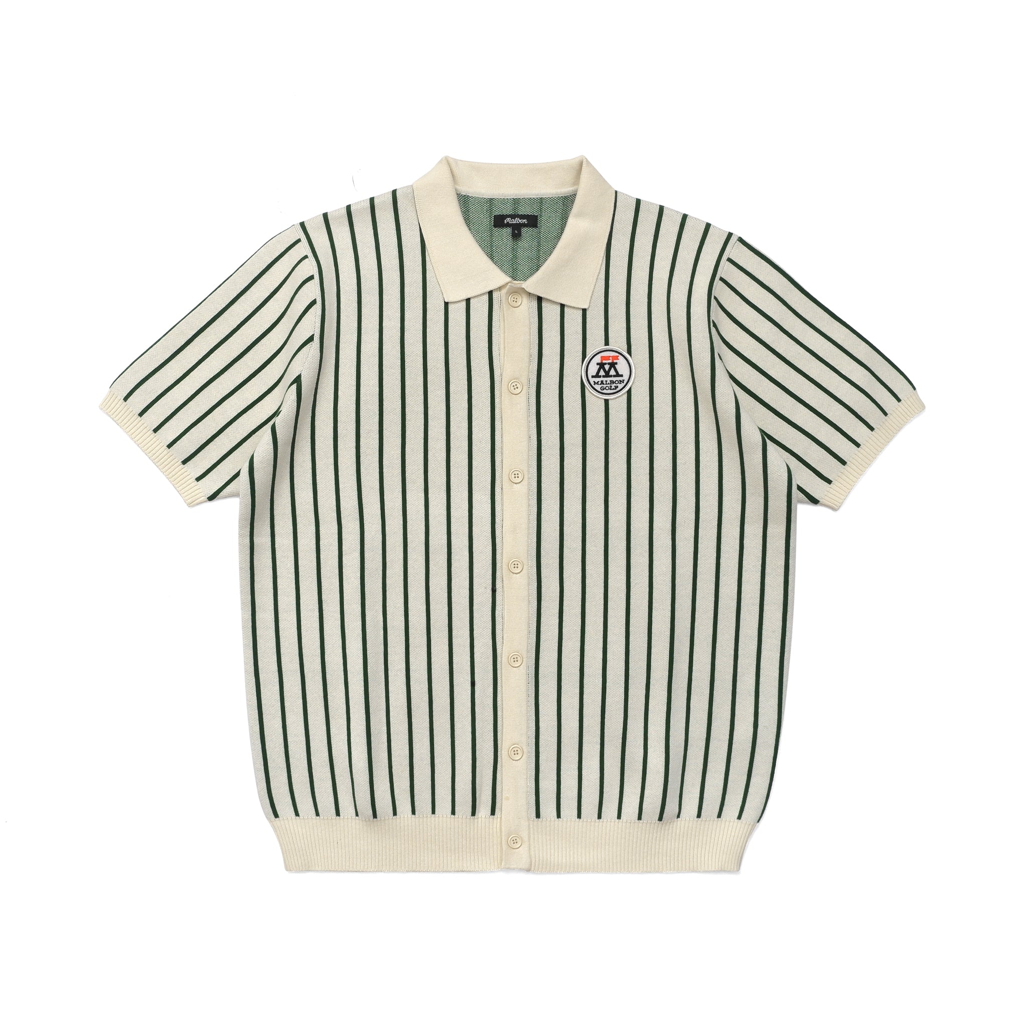 Parlay Striped SS Shirt – Malbon Golf