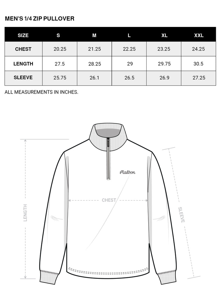 COLLEGIATE QUARTER ZIP – Malbon Golf