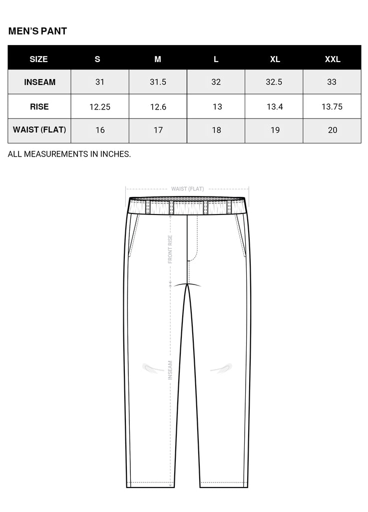 European Pant Size Conversion Charts - Hood MWR