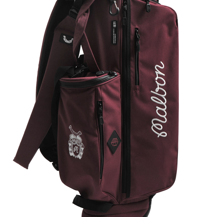 Malbon x Jones Cardinal Crest Trouper R Golf Bag – Malbon Golf