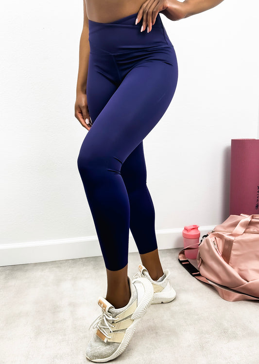 Mid-Rise Elevated Seaming Leggings Soft & Comfortable Yoga Pants – Anna-Kaci