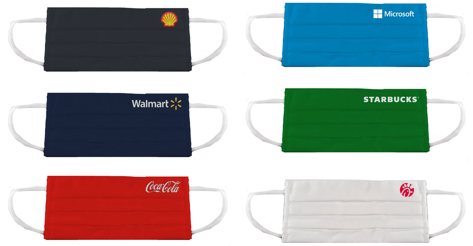 CUSTOM Item #3 - Decorated 3-Ply Face Mask - Package of 200 Face Masks.