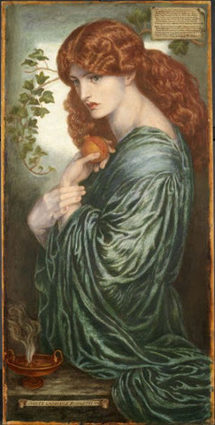 Rossetti's eighth and final version of Proserpine