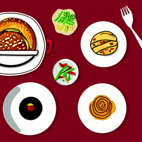 A detailed illustration of a favorite food or dish