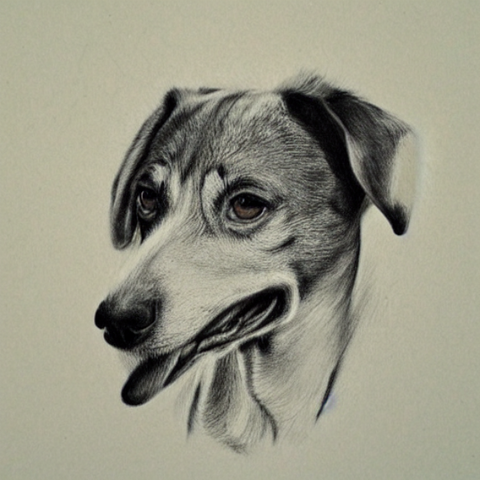 A portrait of a pet or animal
