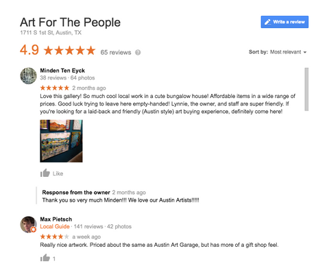 Art For The People Review