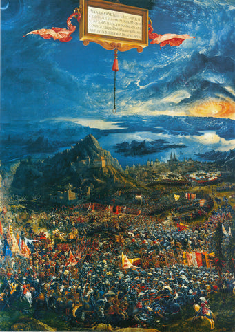 Battle Of Issus by Albrecht Altdorfer