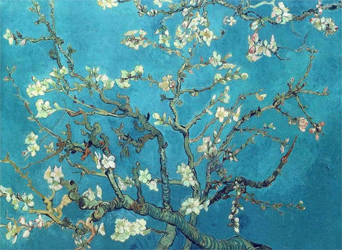 Branches with Almond Blossom by Vincent van Gogh