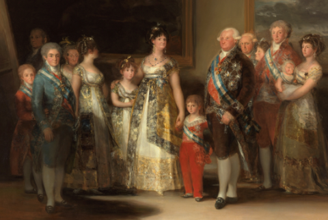 Charles IV of Spain and His Family by Francisco Goya