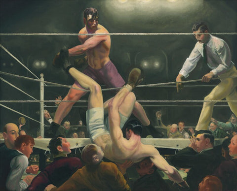 Dempsey and Firpo, also known as Brodie's Revenge by George Wesley Bellows