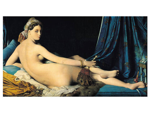 Grande Odalisque by Jean Auguste Dominique Ingres