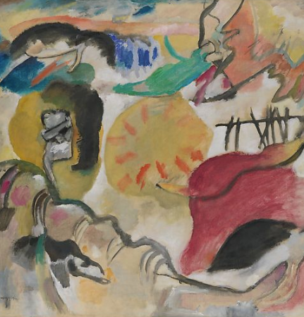 Improvisation 27 (Garden of Love II) by Wassily Kandinsky