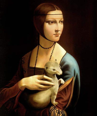 Lady with an Ermine by Leonardo da Vinci