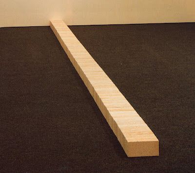 Lever by Carl Andre