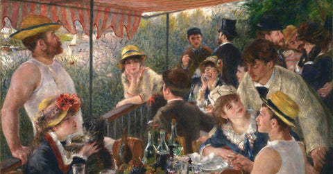 Luncheon of the Boating Party by Pierre-Auguste Renoir