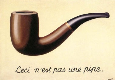 This Is Not a Pipe by Rene Magritte