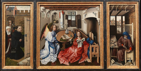 Mérode Altarpiece - Triptych by Robert Campin