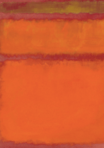 Orange Red and Yellow by Mark Rothko