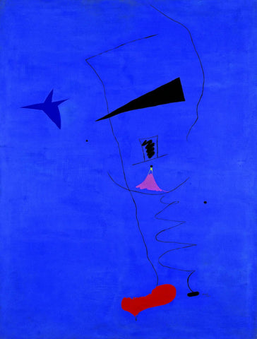Peinture (Etoile Bleue) by Joan Miro