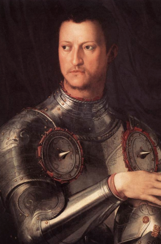 Portrait of Cosimo I de' Medici by Bronzino