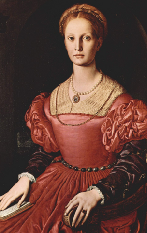 Portrait of Lucrezia Panciatichi by Bronzino