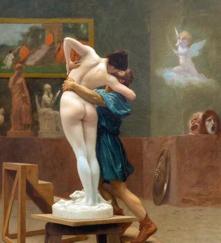 Pygmalion and Galatea by Jean-Léon Gérôme