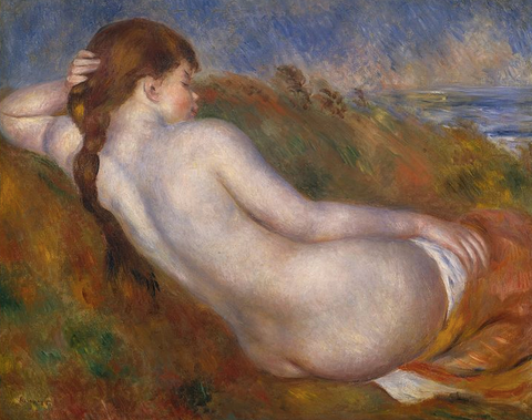 Reclining Nude by Pierre-Auguste Renoir