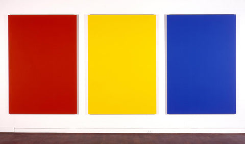 Red Yellow Blue II by Ellsworth Kelly